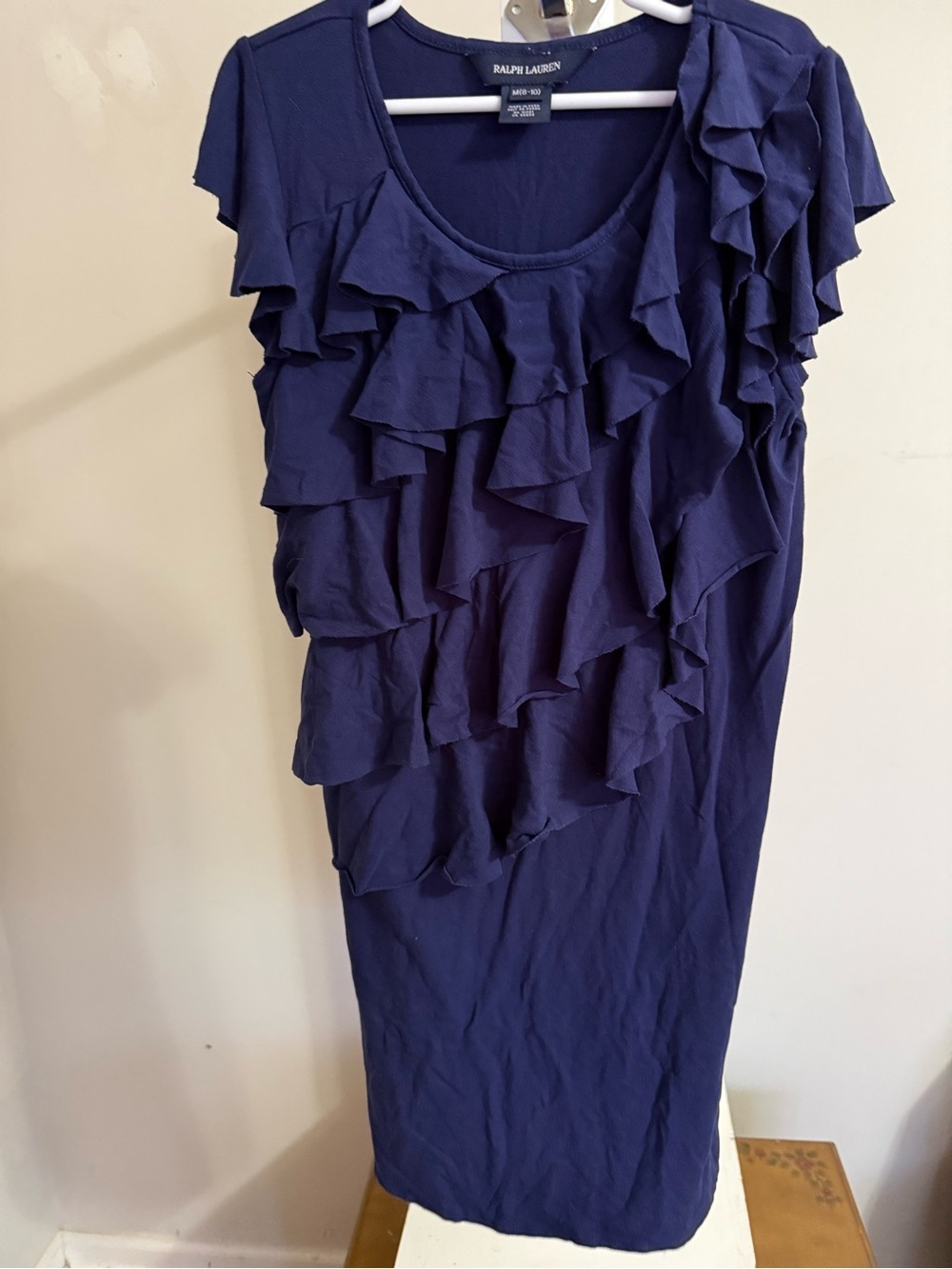 Ralph Lauren Ruffle Dress - Picture 2 of 8
